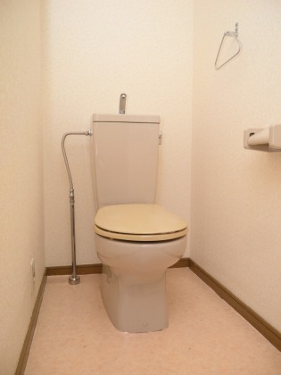 Other room space. Breath in the toilet