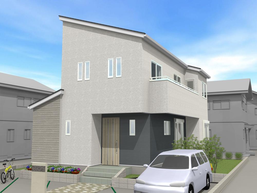 Building plan example (Perth ・ appearance). Building plan example (No. 1 point)