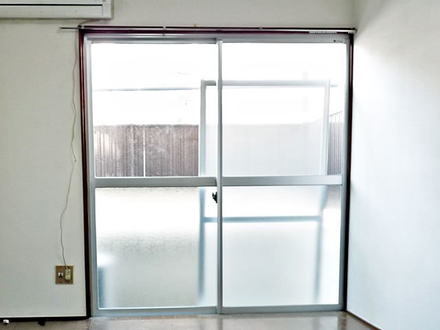 Living and room. window