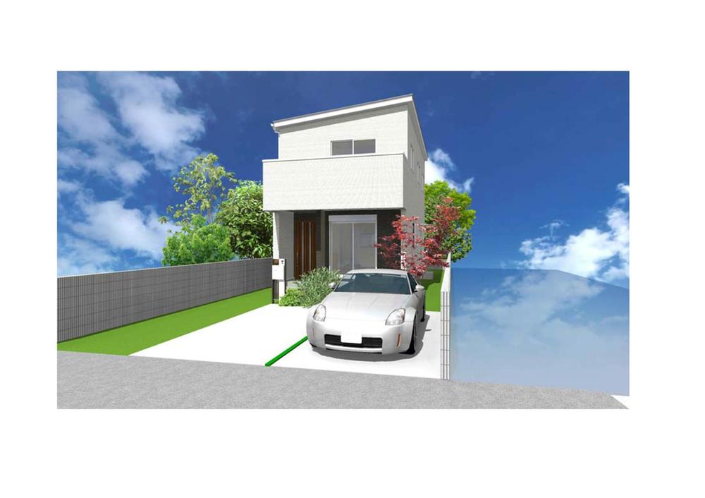 Rendering (appearance). Rendering (there is a possibility to become a color such as change of building outer wall. Outdoor facility ・ Planting is an image, The actual plant is different. )