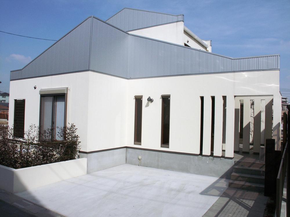 Building plan example (exterior photos). Our concept House (simple modern dwelling)