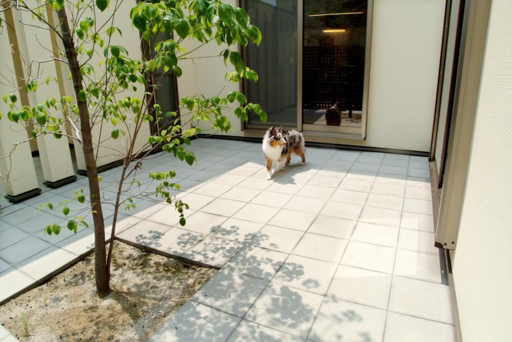 Other building plan example. Our concept House (house with a courtyard)