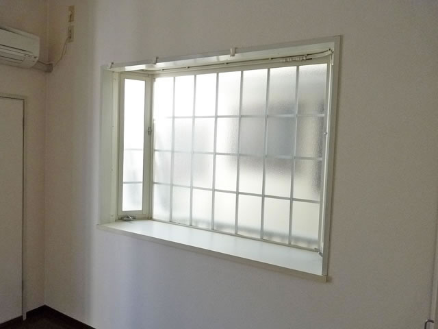 Living and room. window