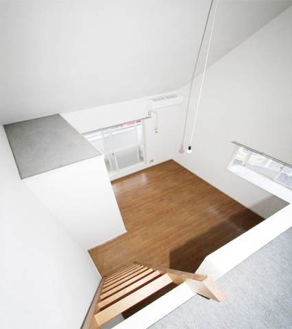 Other room space. High ceilings, Open