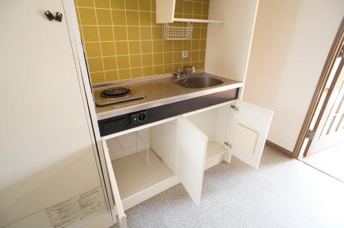 Kitchen. There is also housed in the kitchen!