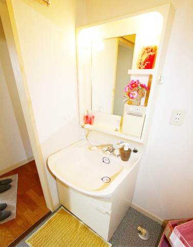 Washroom. With shampoo dresser