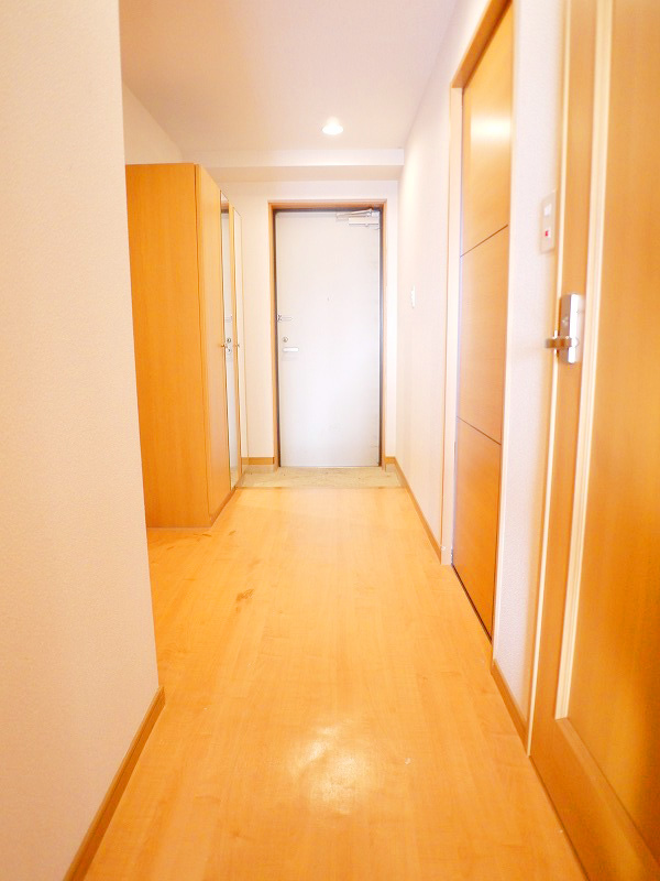 Entrance. Passage is also wide in the beautiful! Cupboard also plenty