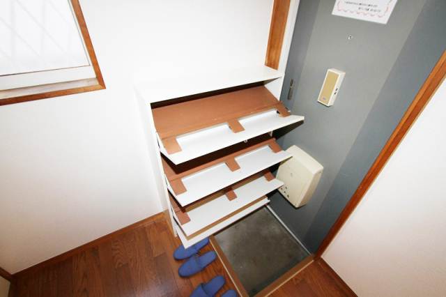 Receipt. Shoes is a box