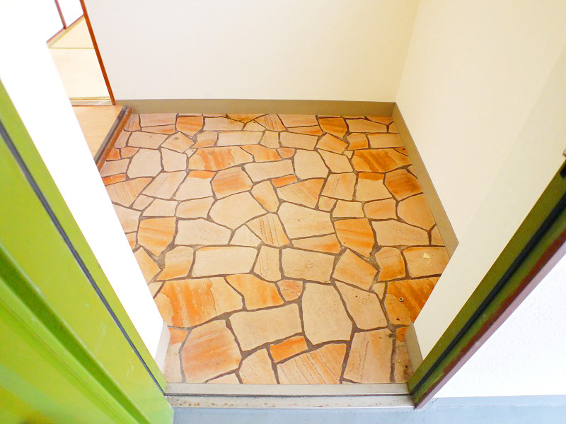 Entrance. Joke from the front door