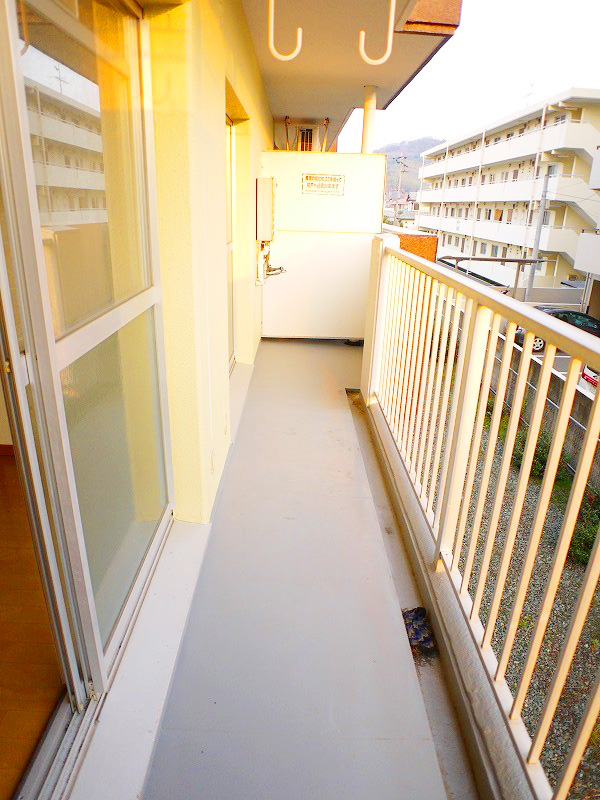 Balcony. Sunny with spacious balcony