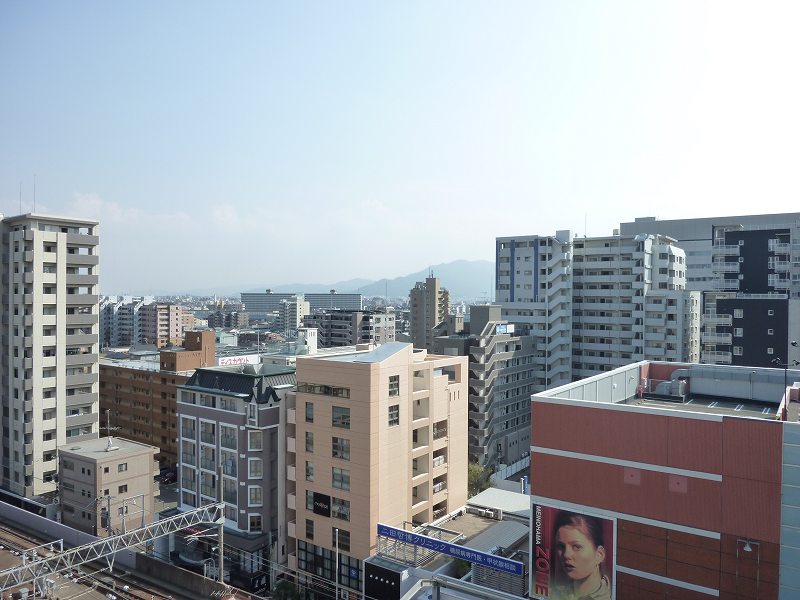 View. The view from the upper floors ☆