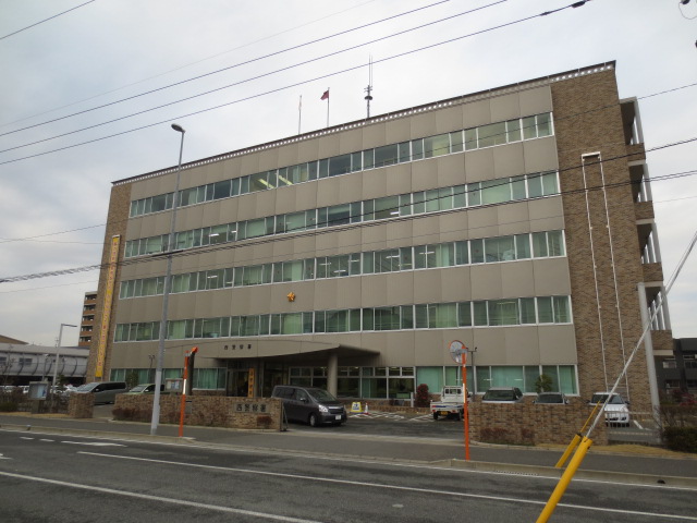 Police station ・ Police box. West police station (police station ・ Until alternating) 2091m