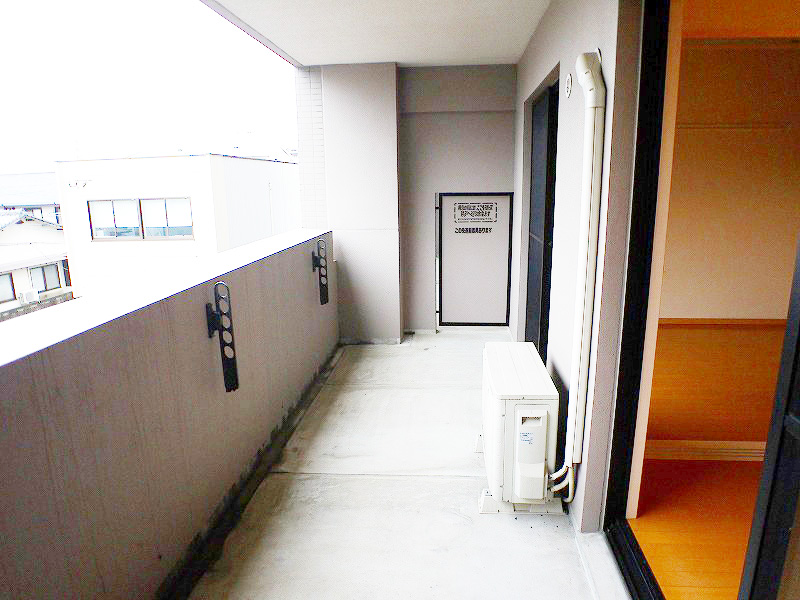 Balcony. Sunny with spacious balcony