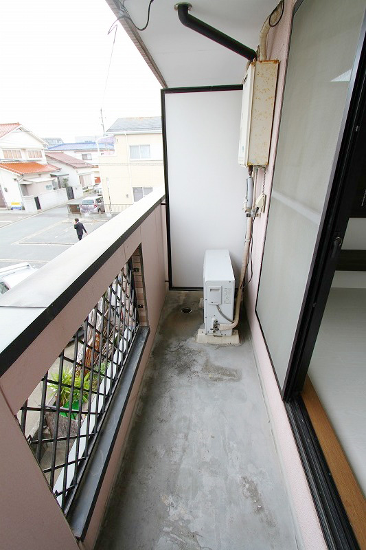 Balcony. Sunny with spacious balcony