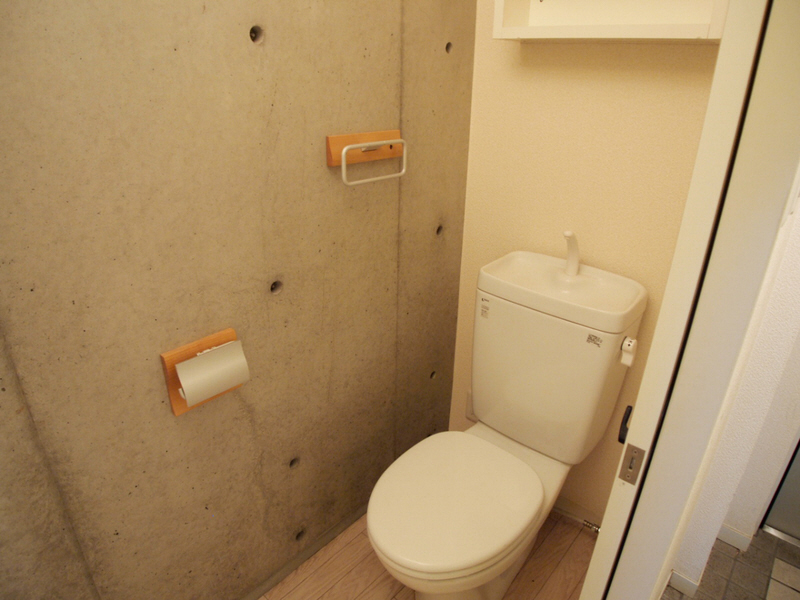 Toilet. Toilet made in simple and fashionable