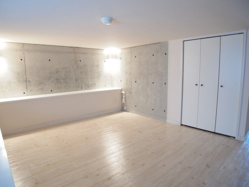 Other room space. Under loft also widely, Interest even as the bedroom because the air conditioning can also be installed