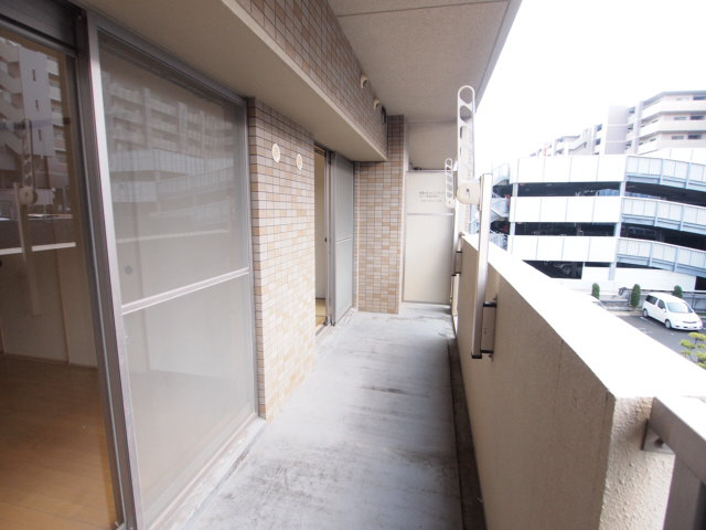 Balcony. Since facing south that day it is also good. 