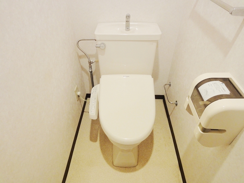 Toilet. Toilet with washlet