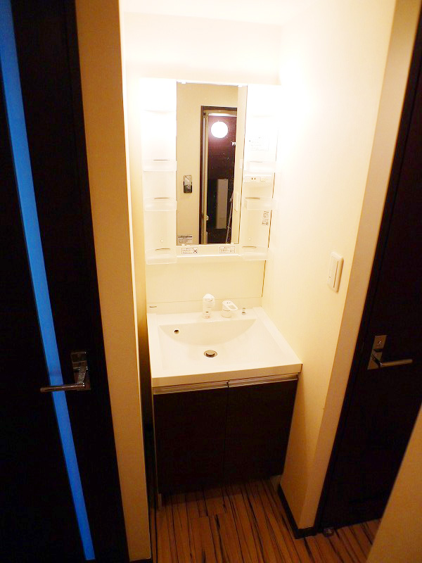 Washroom. Design washbasin