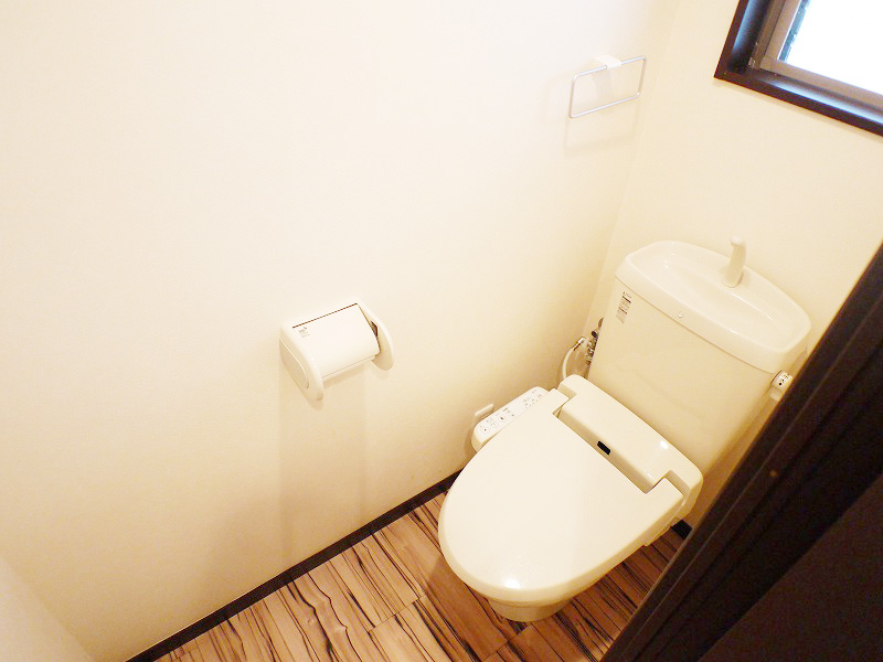 Toilet. With Washlet