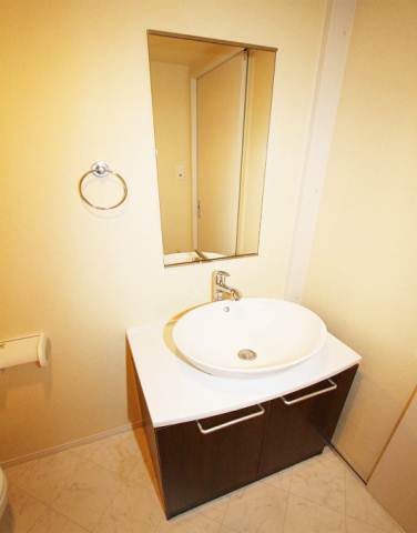 Washroom. I independent wash basin also is fashionable