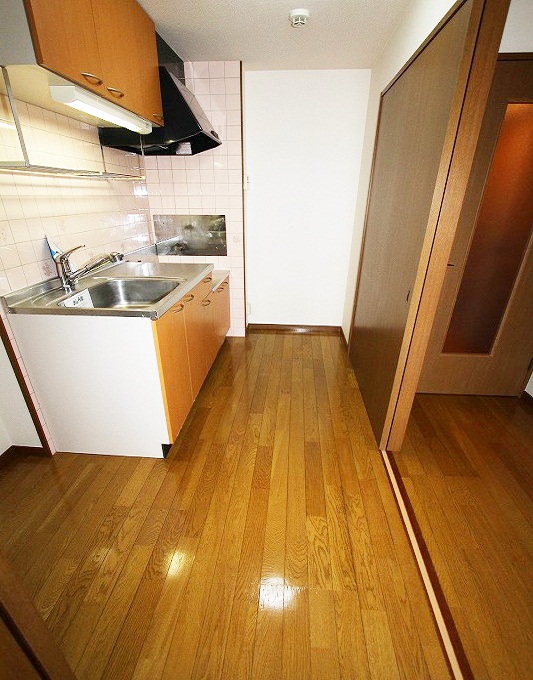 Kitchen. You can use as a stand-alone kitchen and close the door