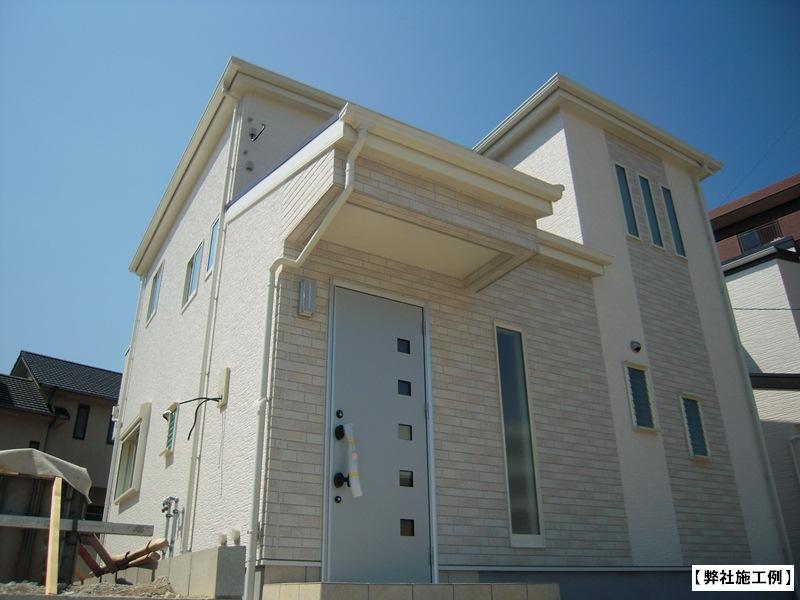 Building plan example (exterior photos). ☆ Our building construction photo ☆