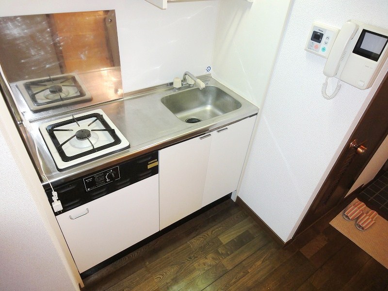 Kitchen. Gas stove with a kitchen