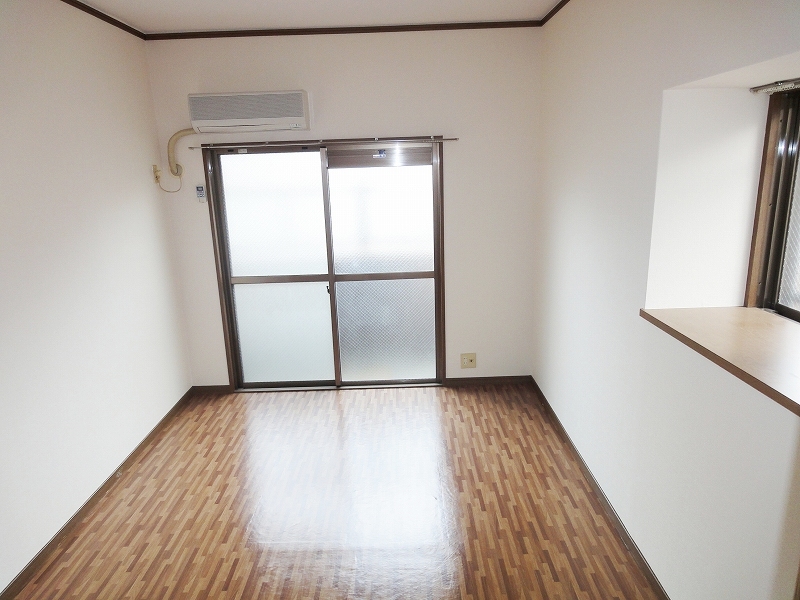 Living and room. Sunny