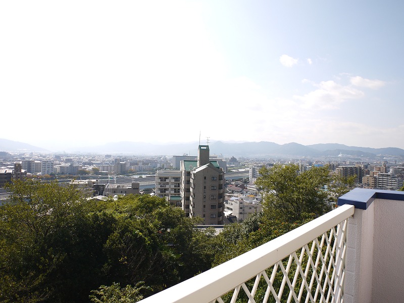 View. It will be healed in the scenery from the balcony