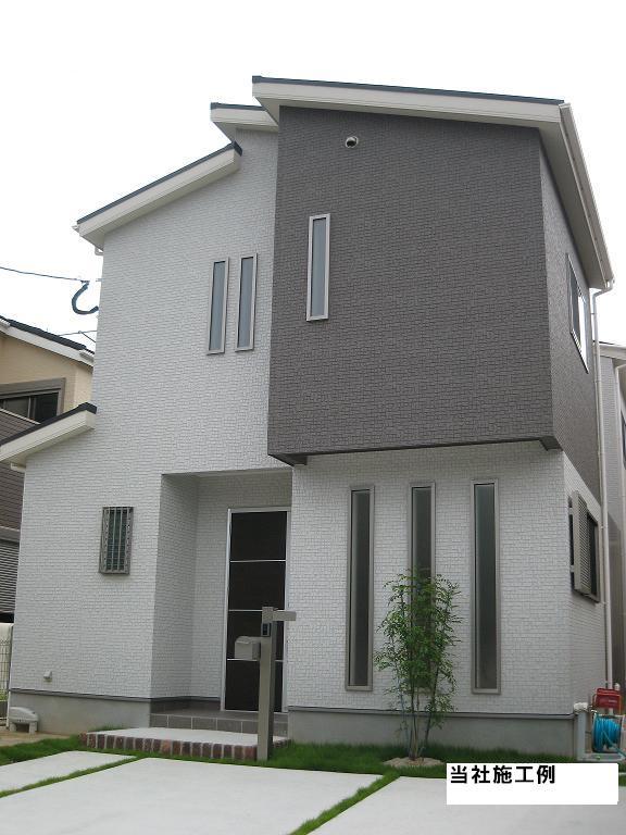 Building plan example (exterior photos). ☆ Example of construction appearance ☆