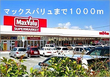 Supermarket. 1000m to Maxvalu (super)