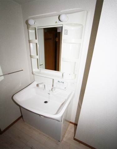 Washroom. There washbasin independent