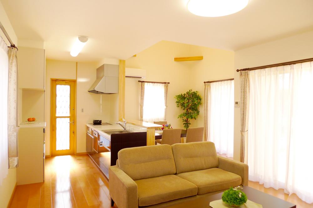 Model house photo. Model house