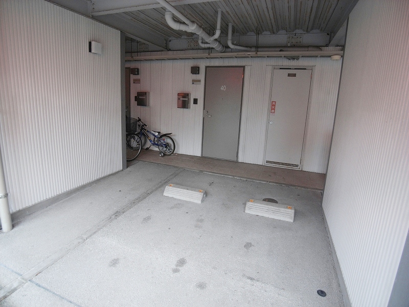 Parking lot. Parking can also be used as well for the visitors as private