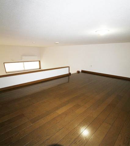 Other room space. Loft is! As both storage as bed