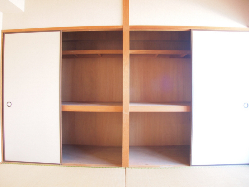 Receipt. Closet is plenty of storage in the wall-to-wall. 