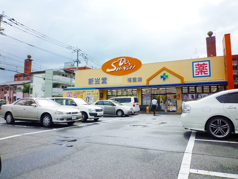 Dorakkusutoa. Shinseido pharmacy Fukushige shop 83m until the (drugstore)