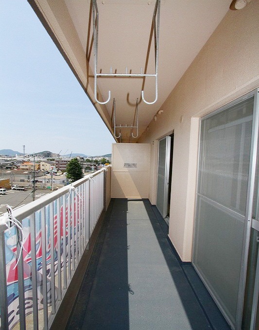 Balcony. You can also use the spacious balcony