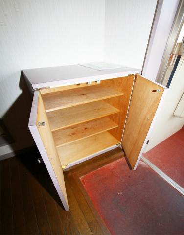 Receipt. There are shoe box