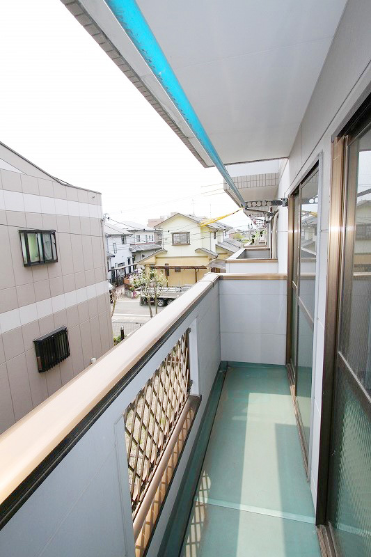 Balcony. Balcony facing south