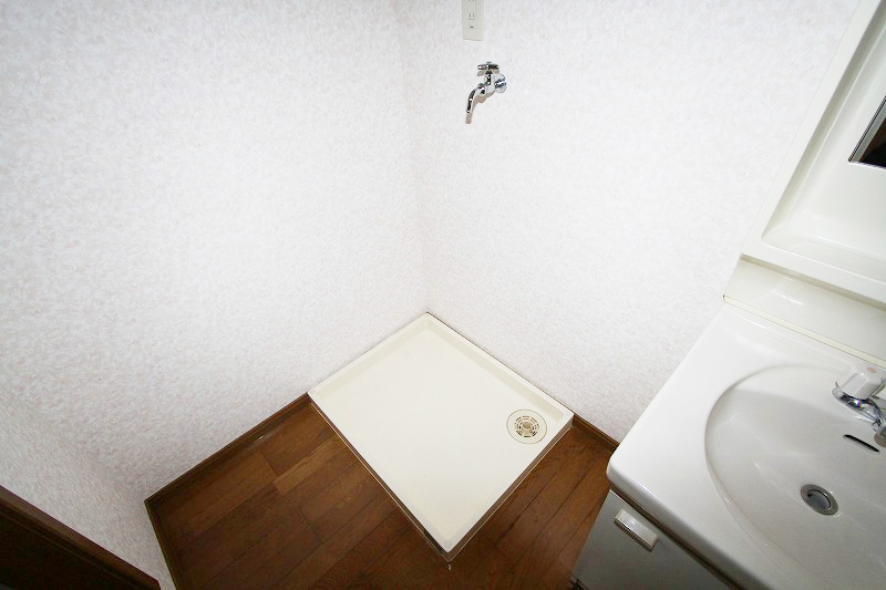 Washroom. Of course, washing machine room Area