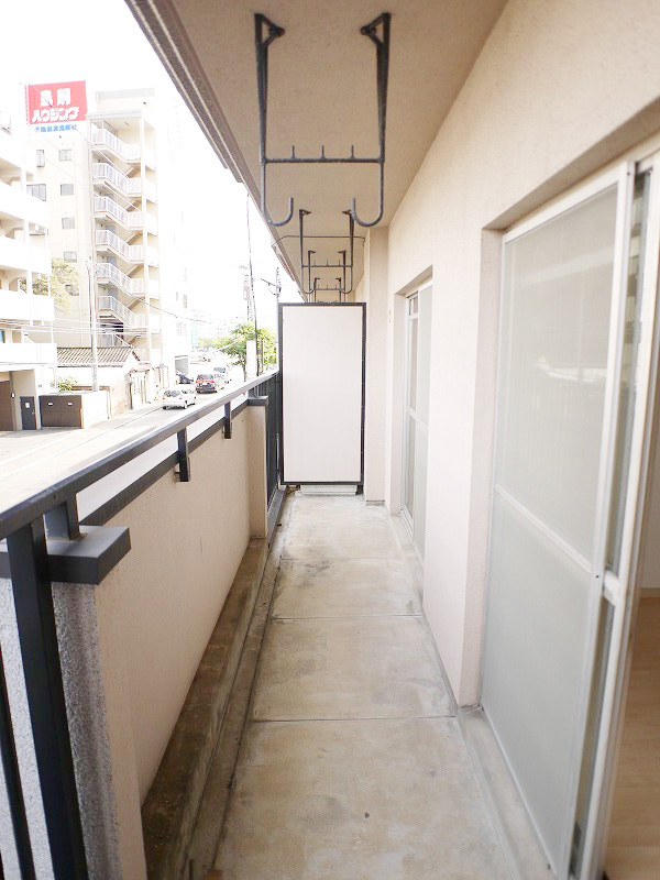 Balcony. Sunny with spacious balcony