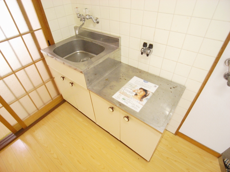 Kitchen. Gas stove is a bring-your-own type of kitchen