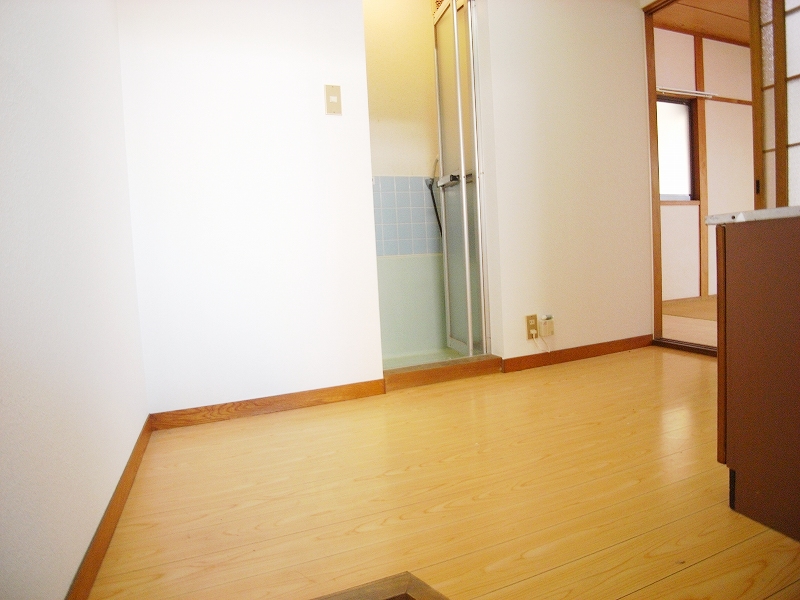 Entrance. Also it had made loose flooring around the entrance