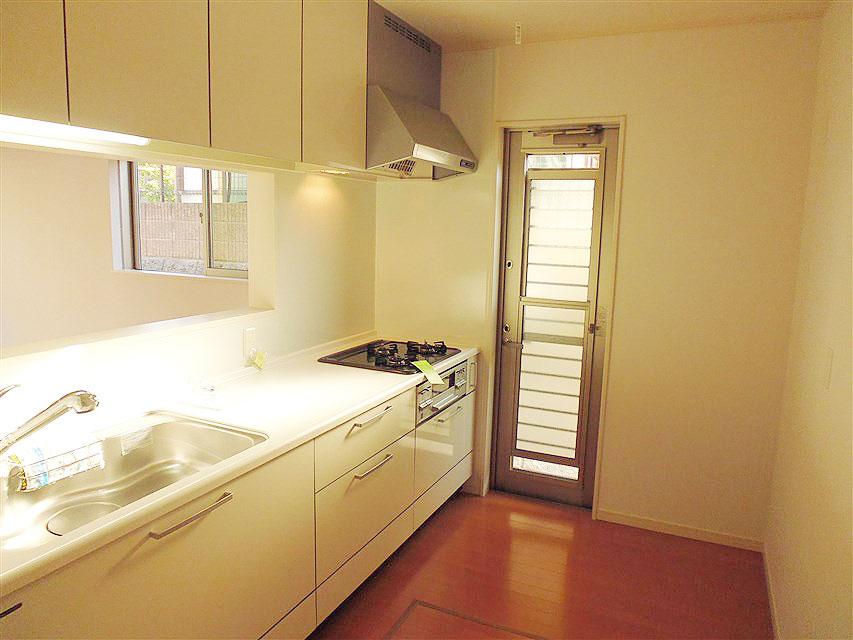 Kitchen. Kitchen there is a back door