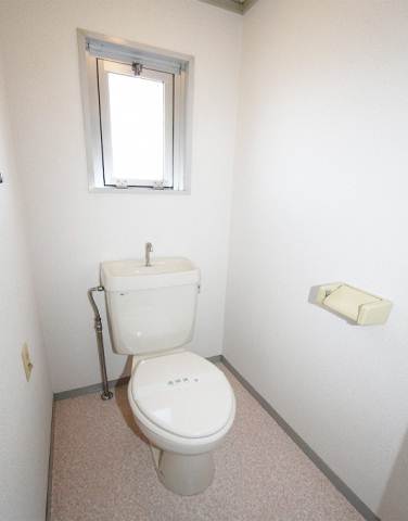 Toilet. Toilet. There are window