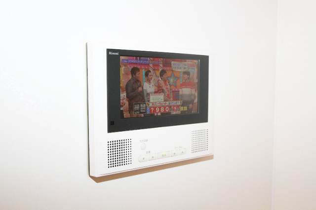 Other Equipment. Bathroom TV is glad equipment