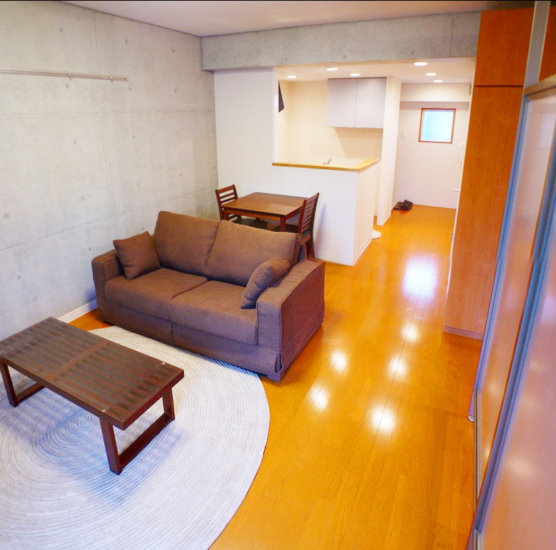 Living and room. Perfect for fashionable's because it is a fairly unique build