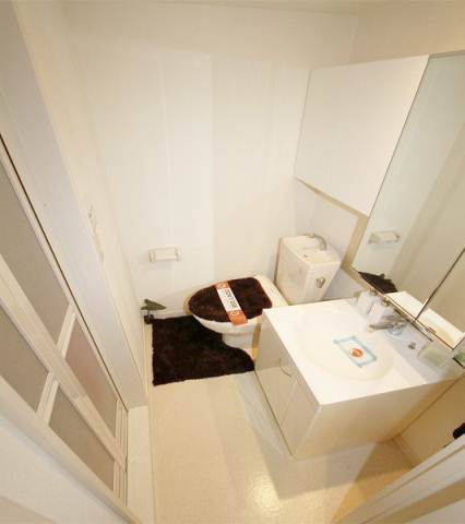 Washroom. It is with vanity dressing room